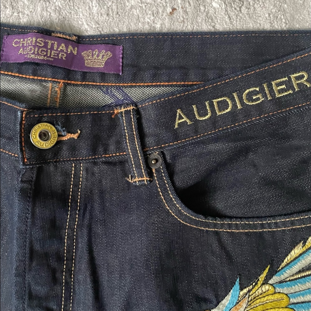Christian Audigier Vintage Jeans - Picture 10 of 11